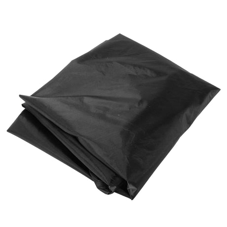 Hexagon Sandpit Cover with Drawstring, Waterproof, Black
