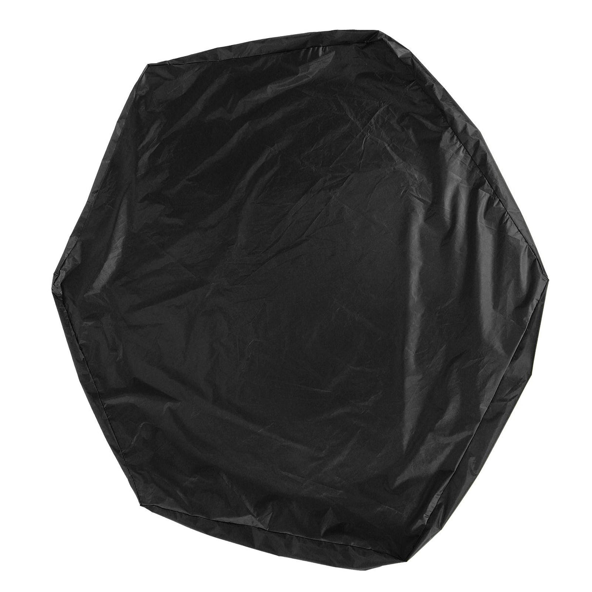 Hexagon Sandpit Cover with Drawstring, Waterproof, Black