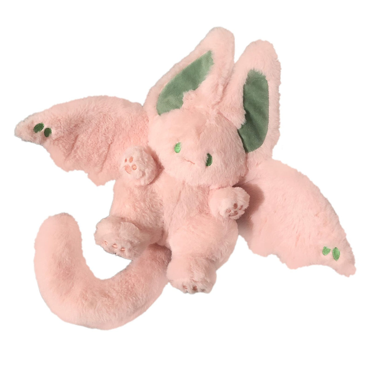 Soft plush bunny toy front view