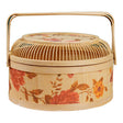 Small hand woven rattan basket