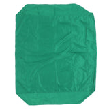 Green sandbox cover, 120x120cm