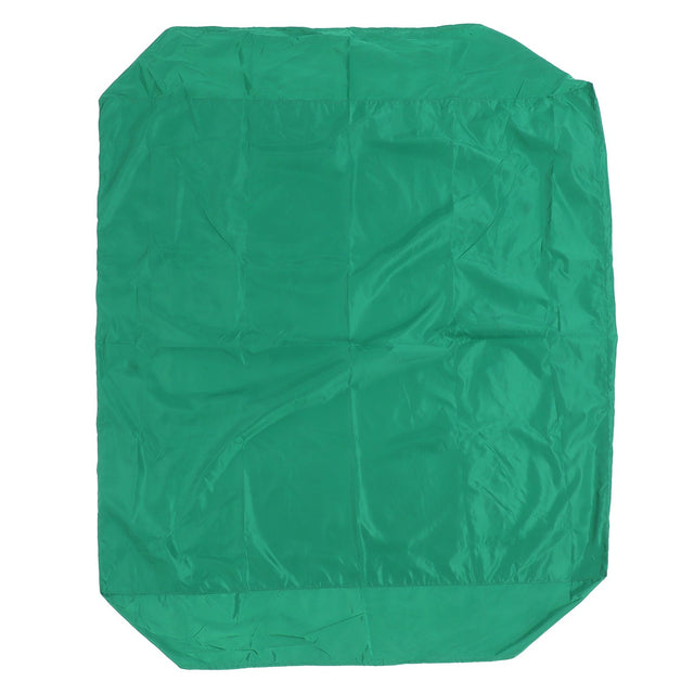 Green sandbox cover, 120x120cm