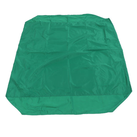Green sandbox cover, 120x120cm