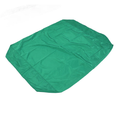 Green sandbox cover, 120x120cm
