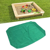 Green sandbox cover, 120x120cm