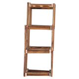 Foldable Wine Rack 6 Bottle Pine Wood Roast Brown view 15