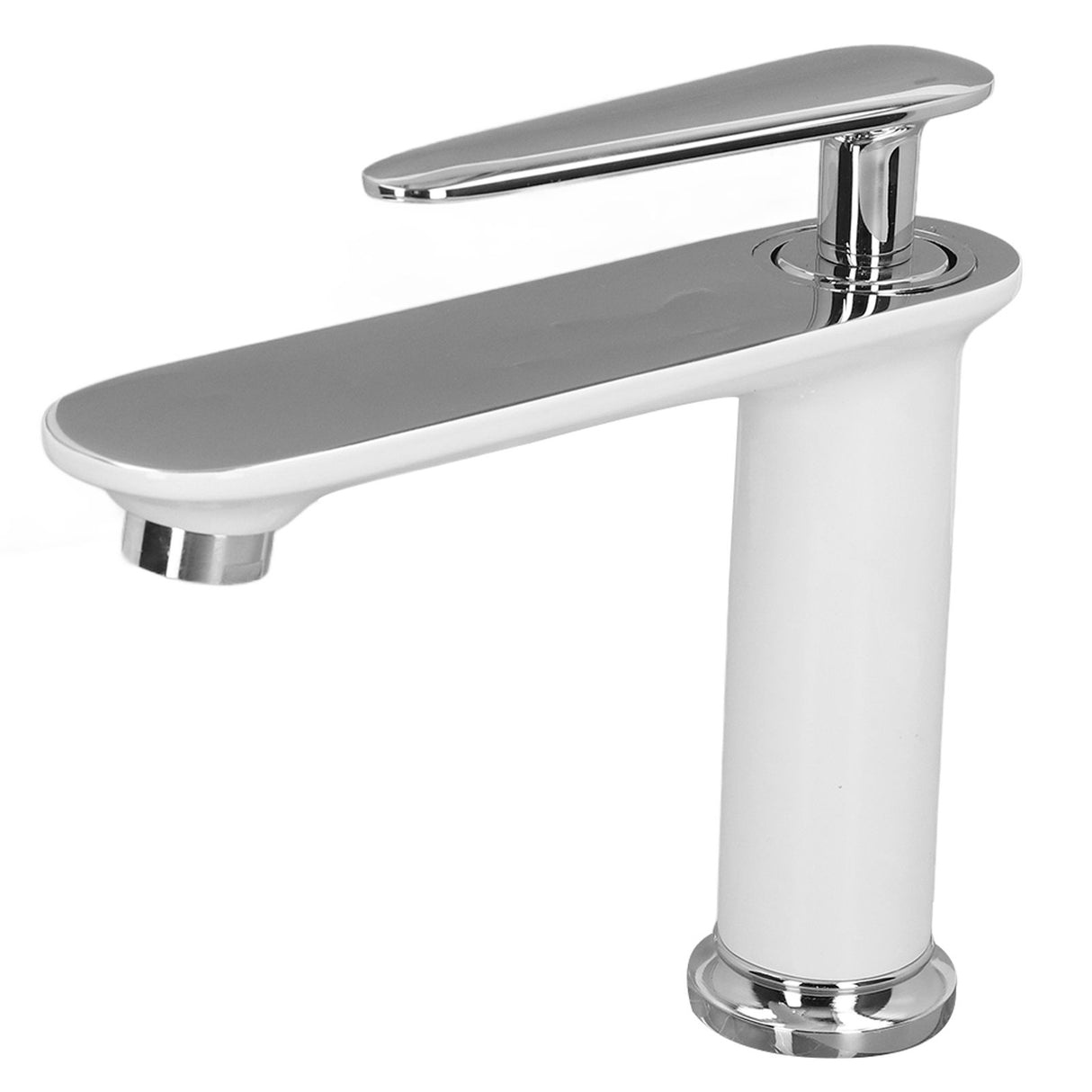 Nordic basin tap paired with a white ceramic wash basin