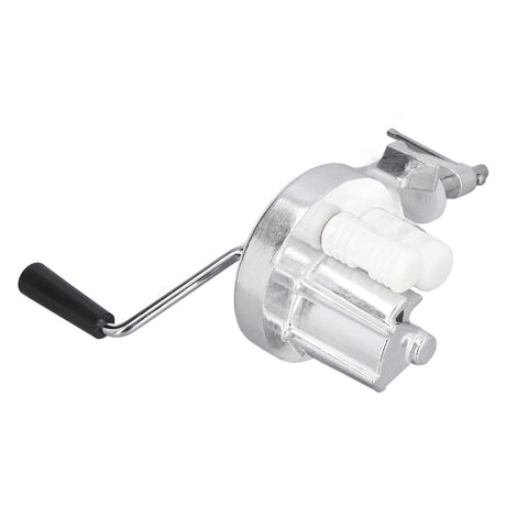 Top view of the manual noodle press dough chamber