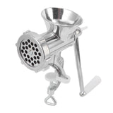 Screw head and cutting blade of the manual aluminium alloy meat grinder