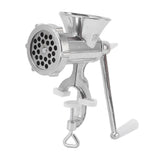 Crank handle fitted to the hand operated meat grinder