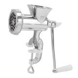 Feed hopper of the manual meat grinder