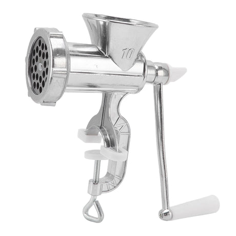 Feed hopper of the manual meat grinder