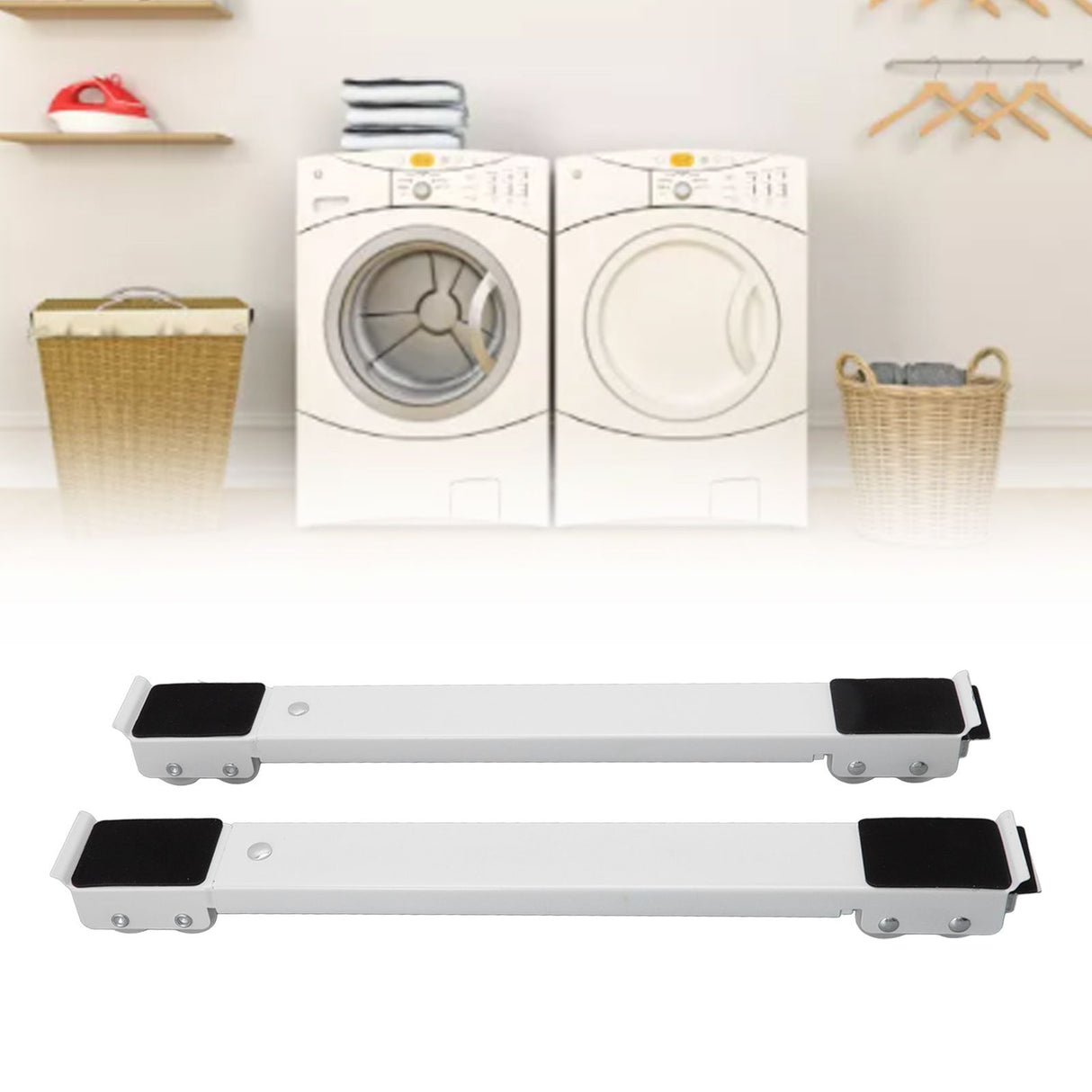 Diagram showing the 300 kg load capacity of the appliance rollers