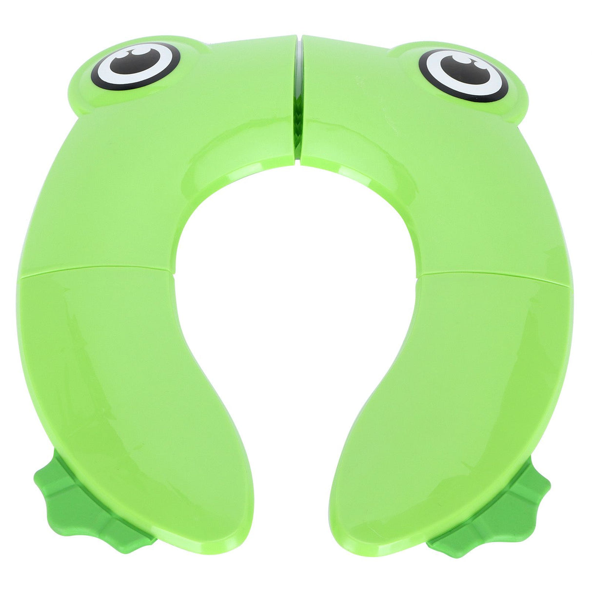 Green foldable travel potty training seat pad
