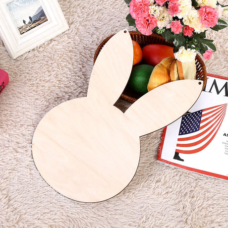 Rabbit shaped acrylic decorative wall mirror for kids