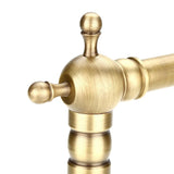Full package contents of the solid brass antique basin mixer tap
