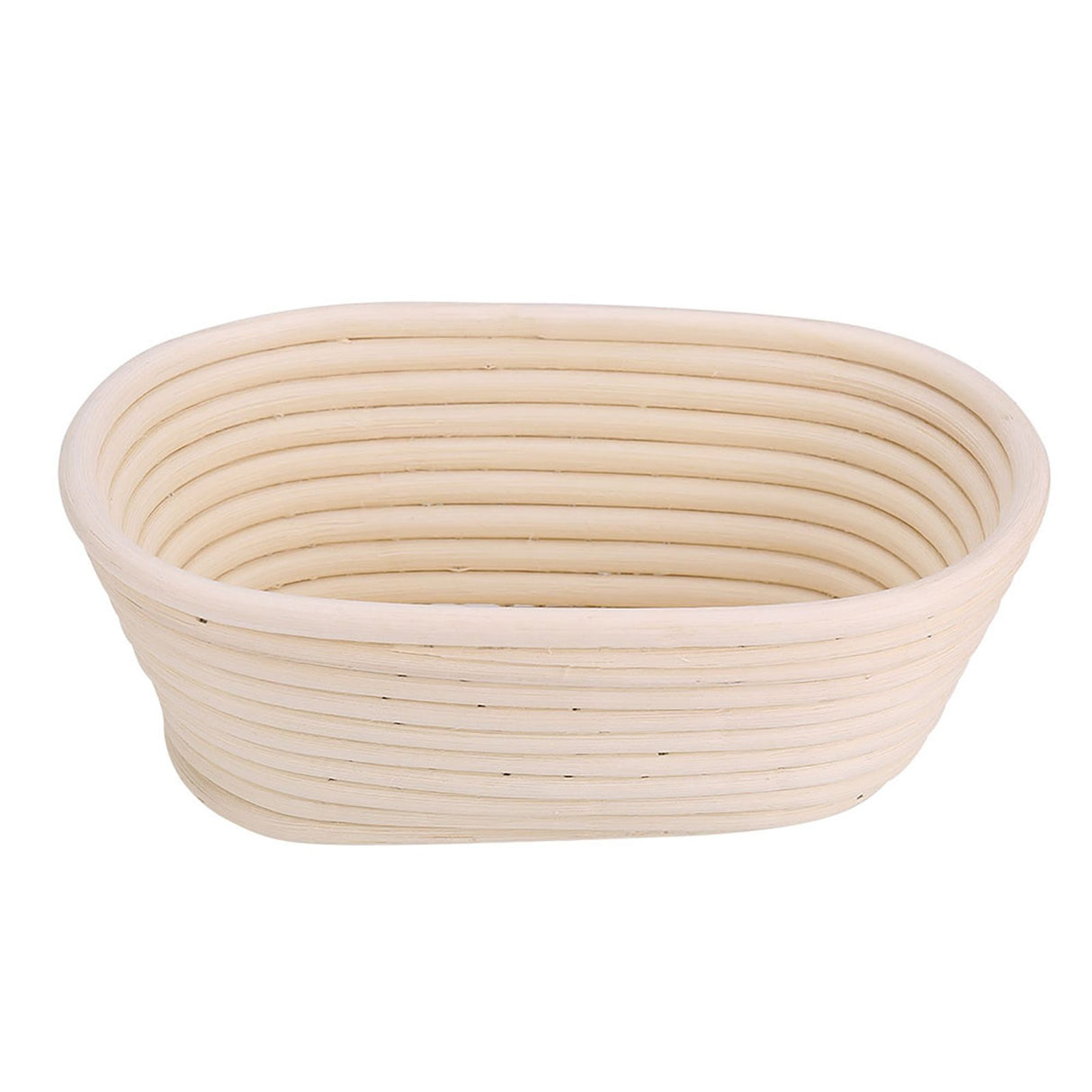 Round natural cane banneton bread proofing basket