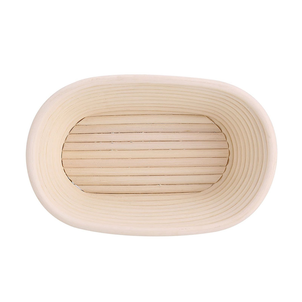 Banneton basket holding shaped dough