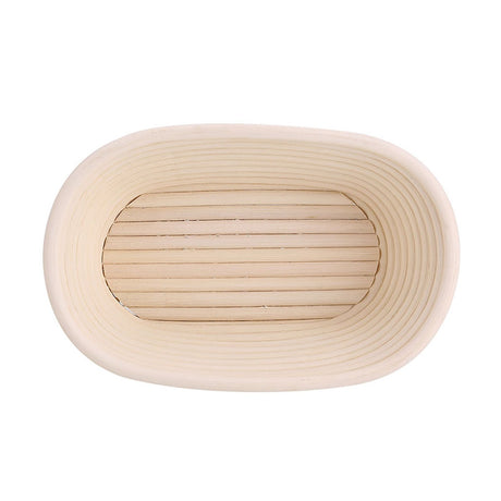 Banneton basket holding shaped dough