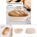 Natural cane banneton proofing basket dimensions