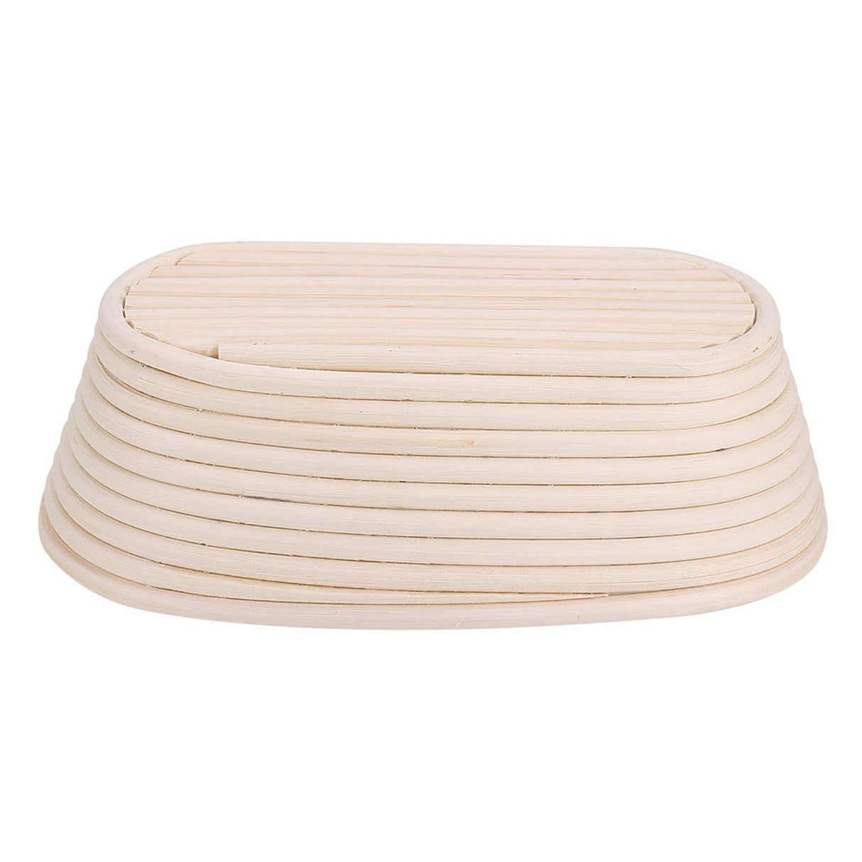 Handmade cane proofing basket for homemade bread