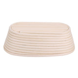 Handmade cane proofing basket for homemade bread