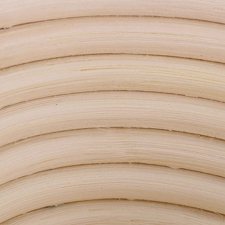 Cane banneton bread proofing basket size detail