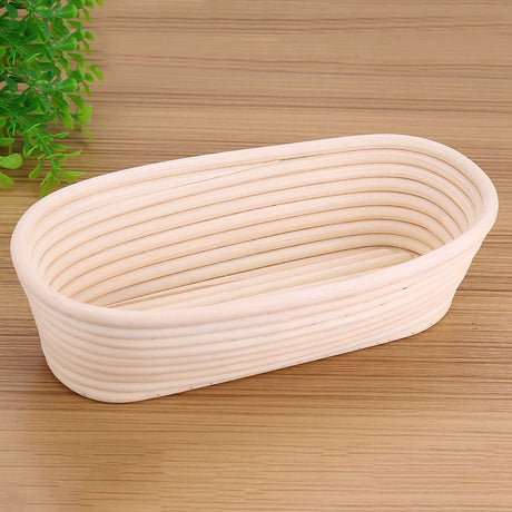 Bread loaf with flour rising pattern from cane banneton