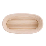 Handmade cane proofing basket for homemade bread