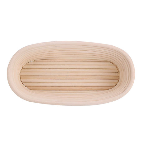 Handmade cane proofing basket for homemade bread