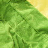 Kids foldable plush sofa in a playroom