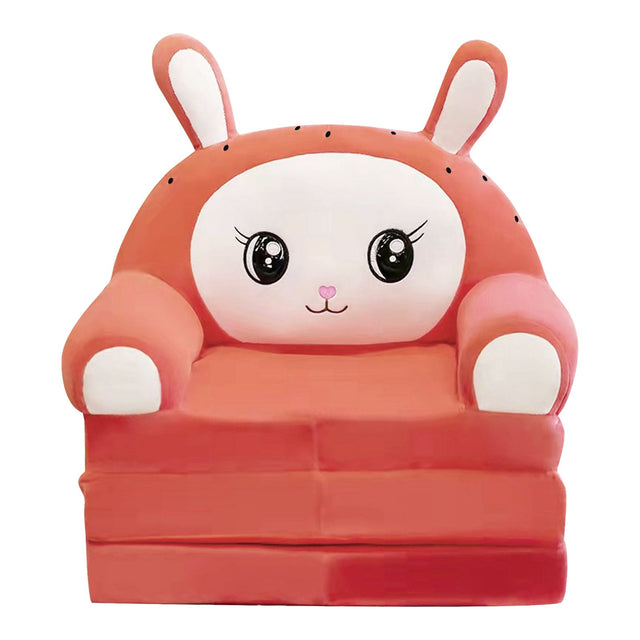 Kids foldable 2 in 1 cartoon sofa bed