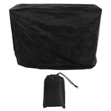 Waterproof Table Tennis Table Cover Drawstring 155 x 75 x 150cm Black