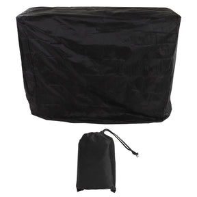 Waterproof Table Tennis Table Cover Drawstring 155 x 75 x 150cm Black