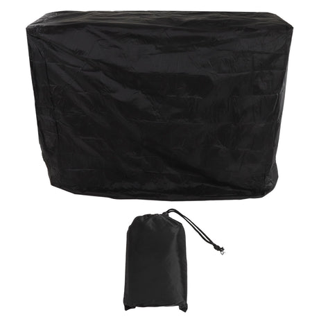 Waterproof Table Tennis Table Cover Drawstring 155 x 75 x 150cm Black