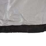 Waterproof Table Tennis Table Cover Drawstring 155 x 75 x 150cm Black