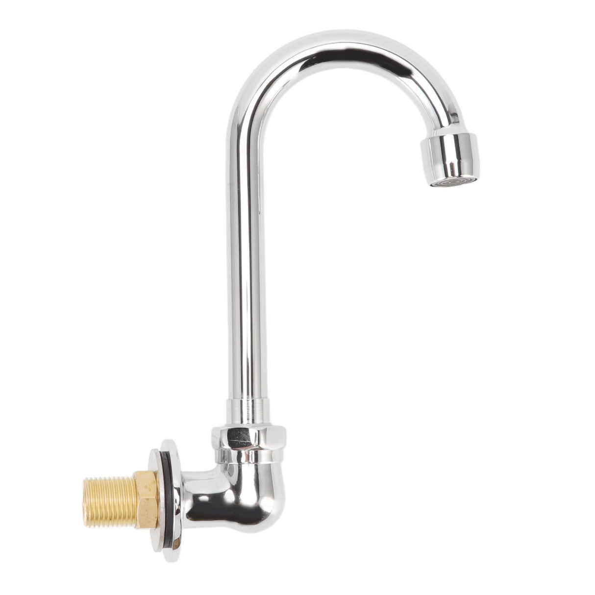 Side profile of the wall mounted pedal tap, approximately 20 cm high