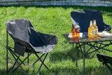 Simpsons Compact Folding Camp Chair, Black