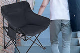 Simpsons Compact Folding Camp Chair, Black