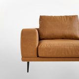 Bennett Deep Seated Sofa, Brown, view 7