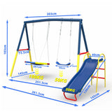 Kids 3 in 1 swing set dimensions