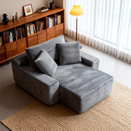 Salou 3 Seater Modular Sofa, Dark Grey