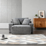 Salou 3 Seater Modular Sofa, Dark Grey