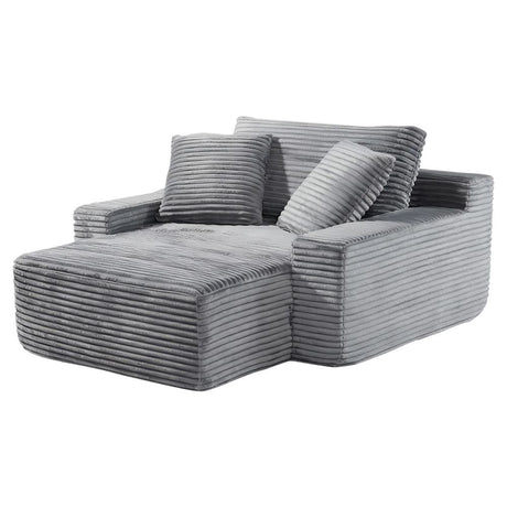 Aria Modular Sofa, Dark Grey, view 4