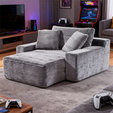 Aria Modular Sofa, Dark Grey, view 2