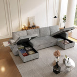 Lloret 5 Seater Sectional Sofa, Grey