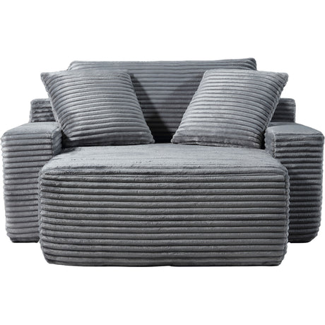 Aria Modular Sofa, Light Grey, view 4