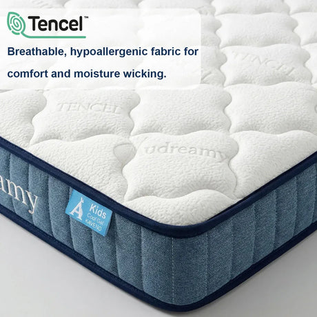 Kids cool gel pocket spring mattress, firm, 15cm double
