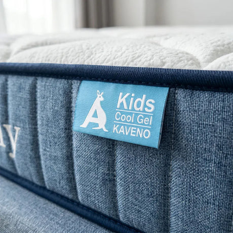 Kids cool gel pocket spring mattress, firm, 15cm king single