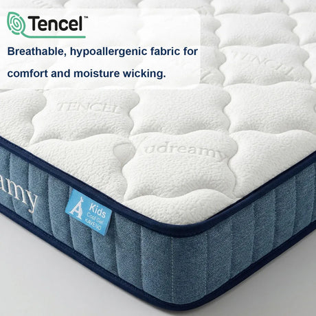 Kaveno kids firm cool gel pocket spring mattress, 15cm single
